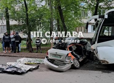 Четверо подростков погибли в чудовищном ДТП в Самаре